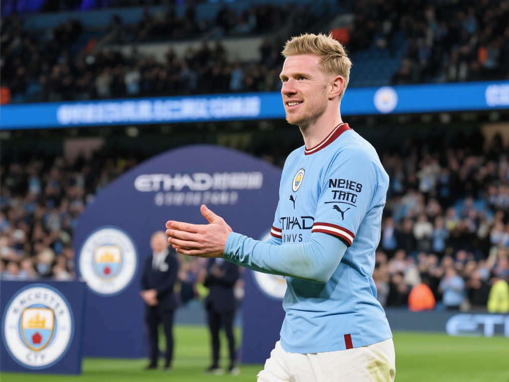 曼城官方宣布：今夏将为德布劳内举行告别仪式