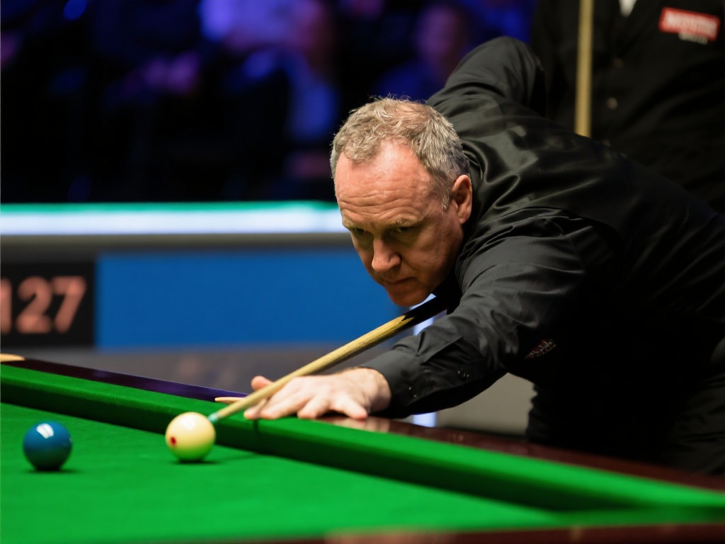 斯诺克世锦赛八强战：希金斯暂以5-3领先马克-威廉姆斯
