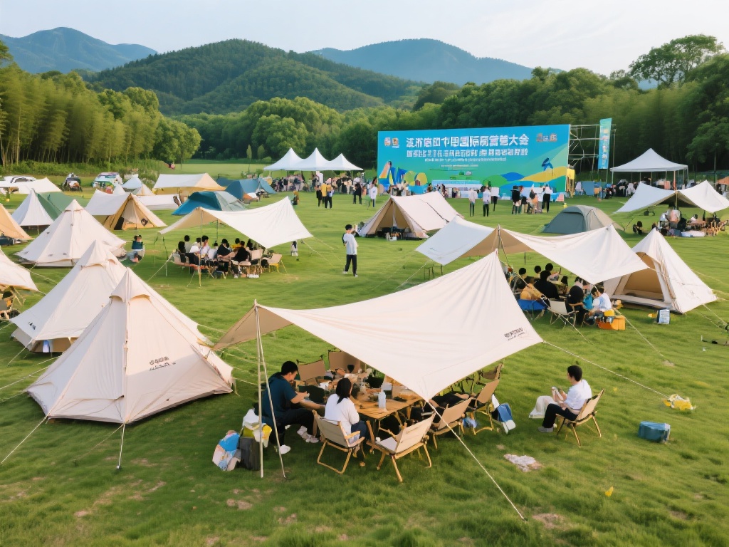 浙江金华盛大举办中国国际露营大会