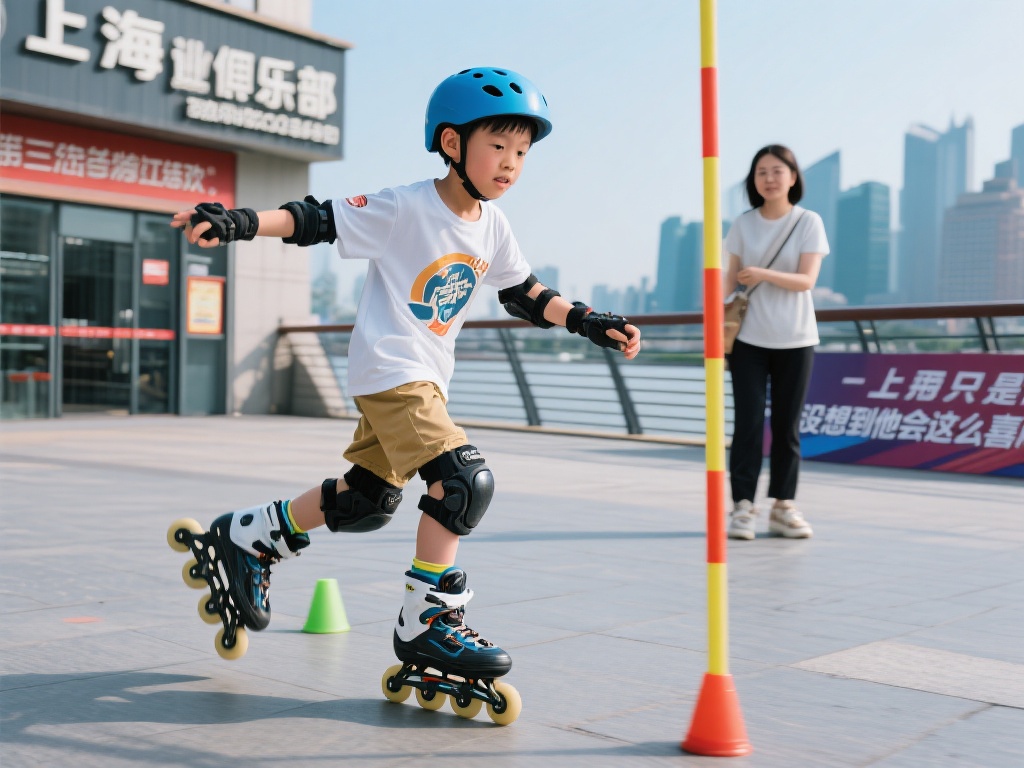 黄浦江畔轮滑竞速，上海滑向新巅峰