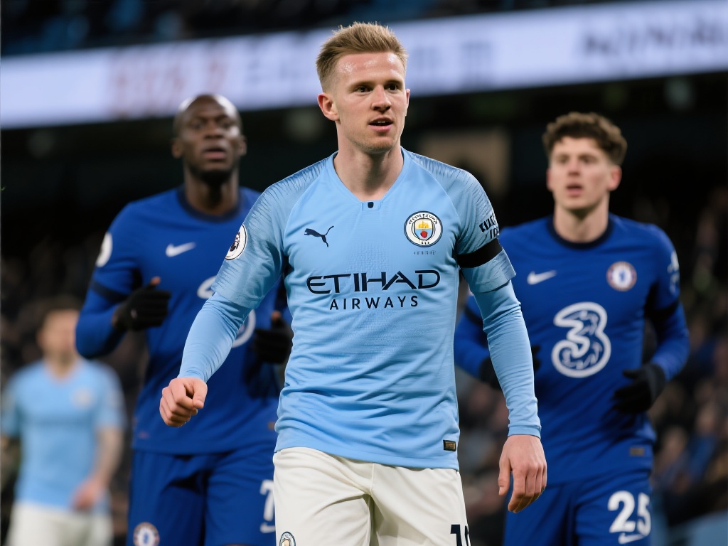 英超争五激烈上演：曼城平局切尔西失利，5队争3仅差4分！