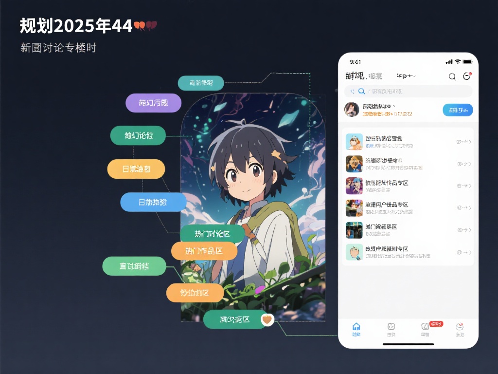 2025年4月新番话题专区筹建方案