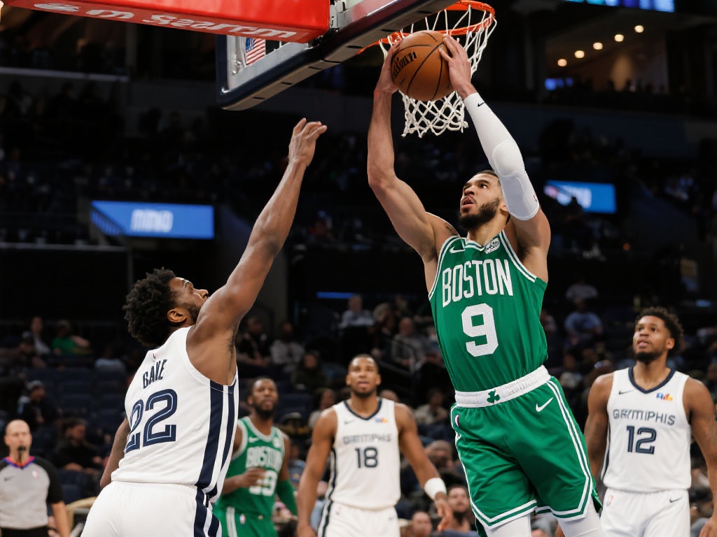 凯尔特人势不可挡！力克灰熊豪取9连胜，继续紧追东部第一