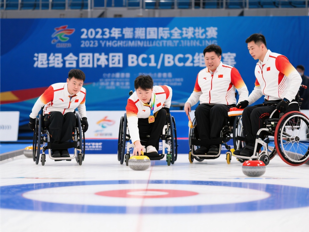 中国队勇夺硬地滚球混合团体BC1／BC2级冠军